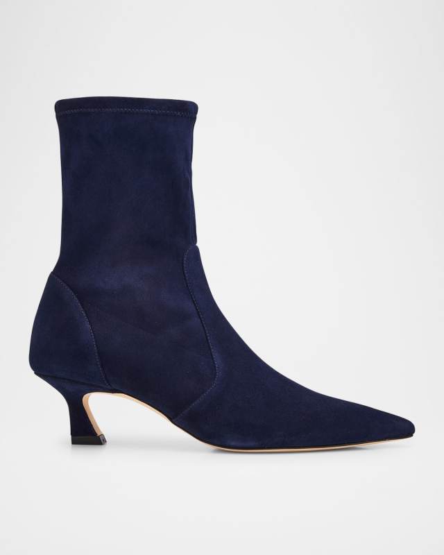 Vinnie Suede Stretch Booties